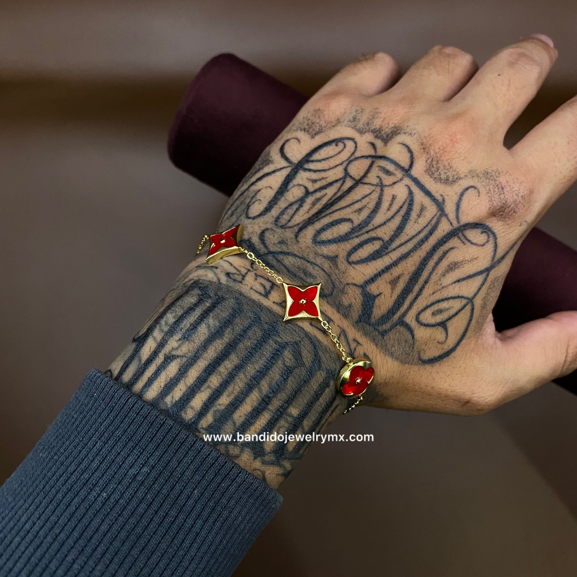 VC Lv Rojo Oro Laminado 18k