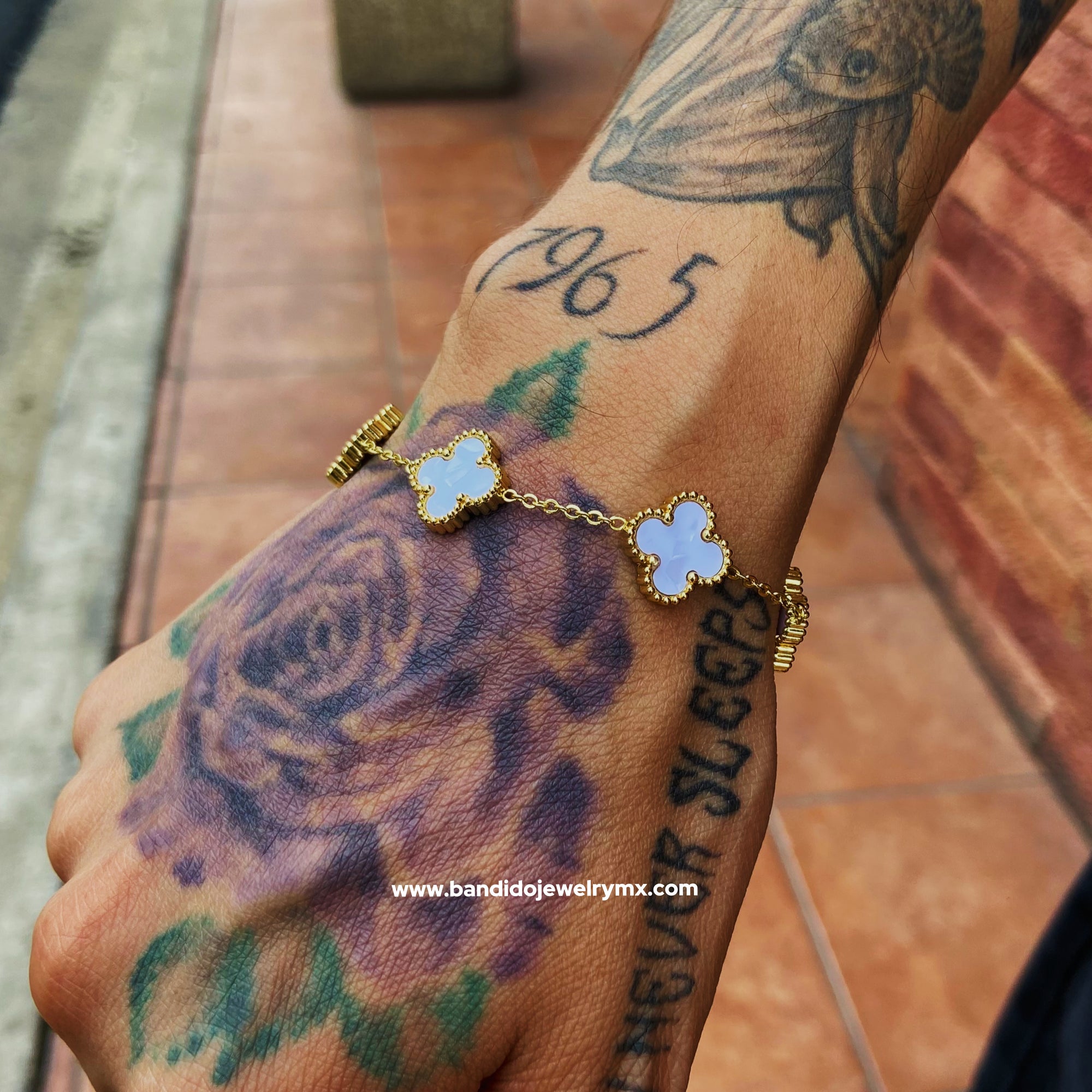 VC Blanco Oro Laminado 18k