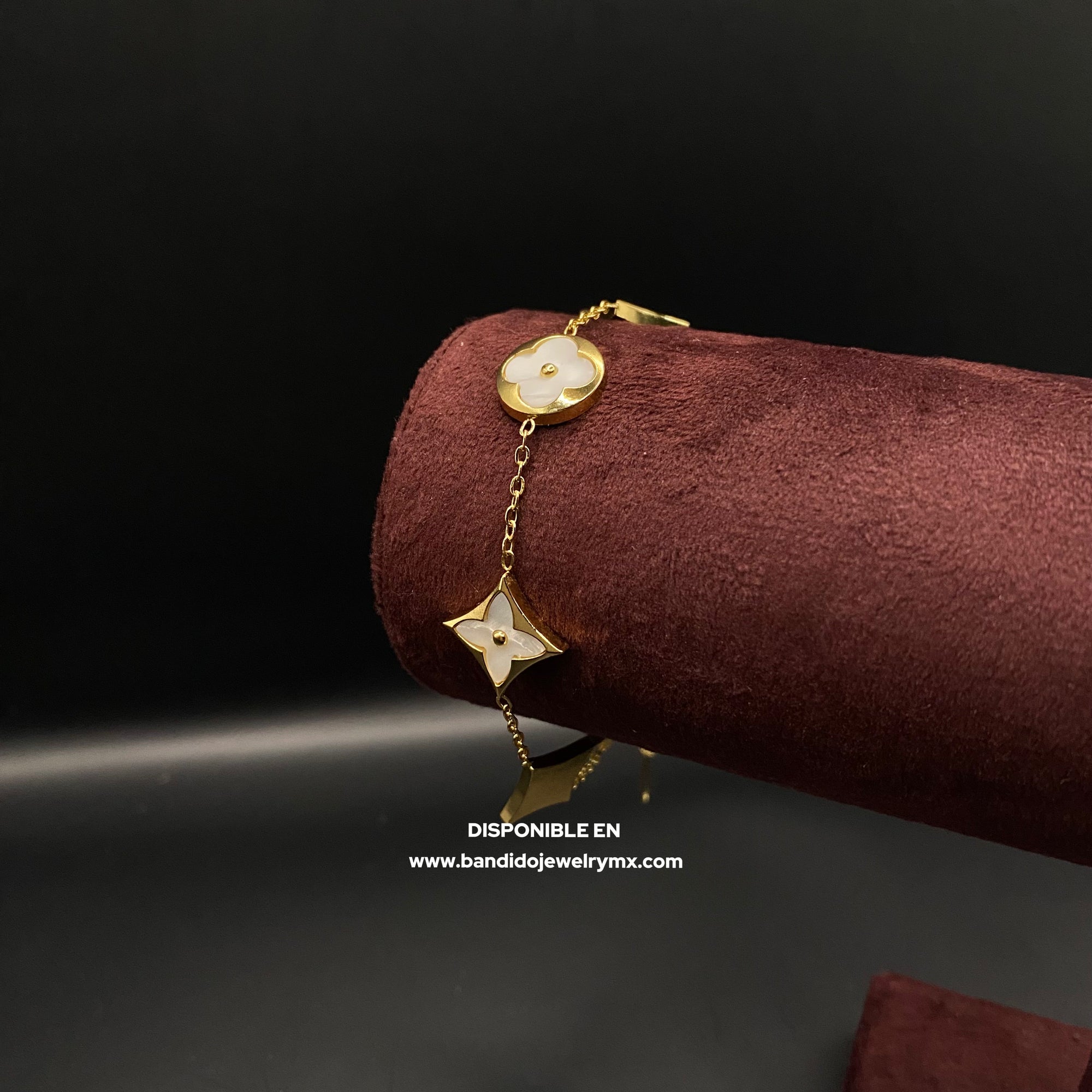 VC Lv Blanco Oro Laminado 18k