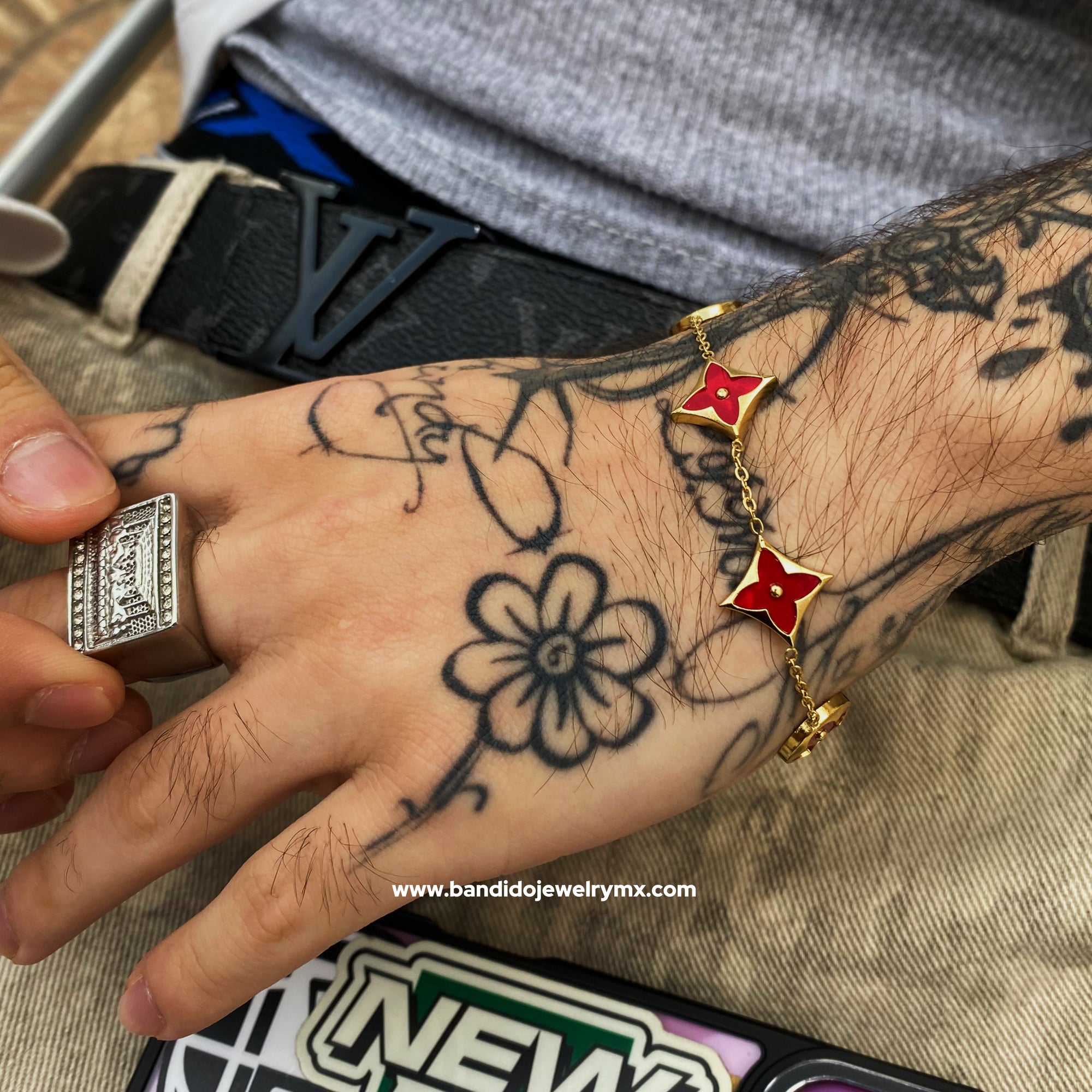 VC Lv Rojo Oro Laminado 18k