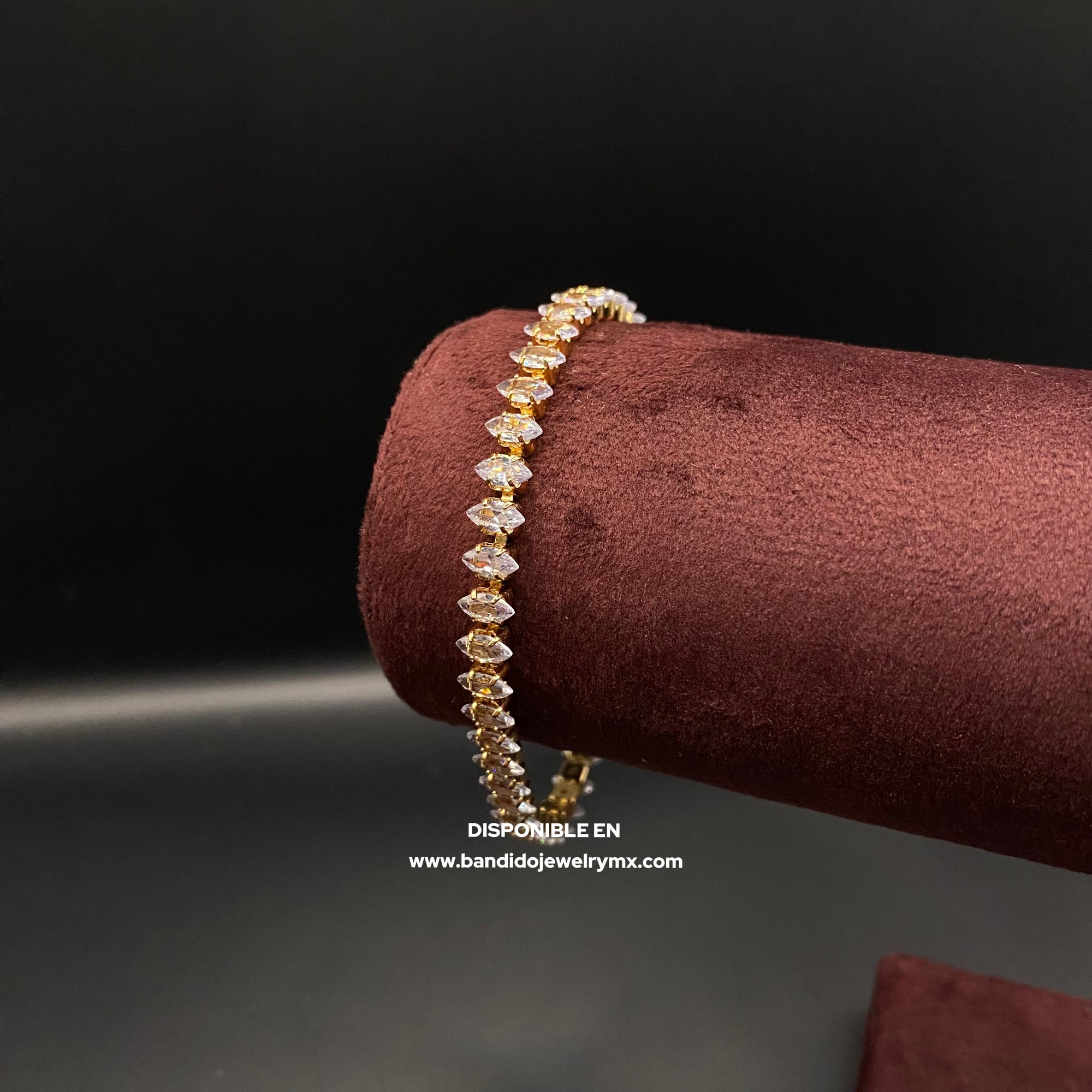 Diamante Blanco Oro Laminado 18k